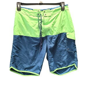 Trunks Surf And Swim Co Mens Swim Trunks Multi-Color Size Medium Pockets